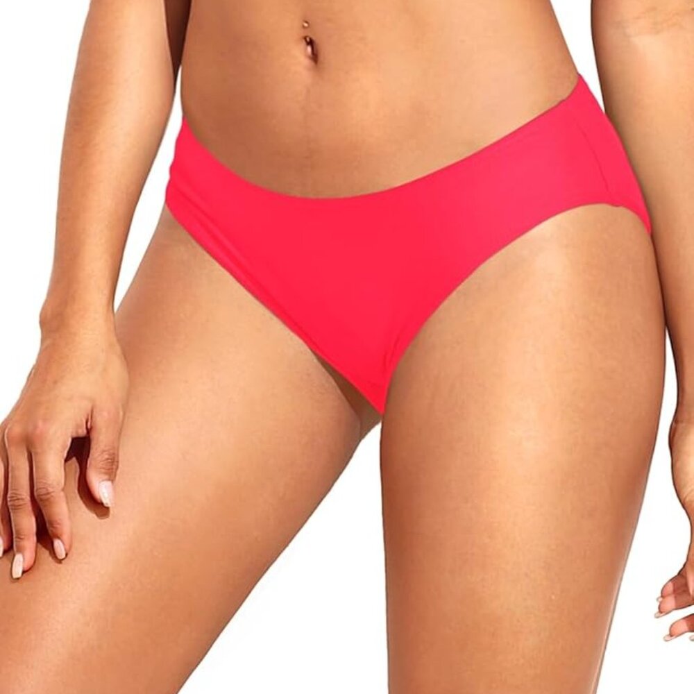 Tempt Me Women Bikini Bottom Full Coverage Bathing Suit Bottom Swimsuit NWT S